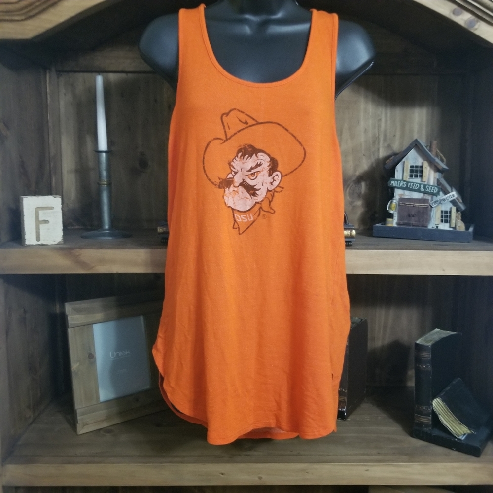 OSU Cowboys Pistol Pete Tank XL Orange